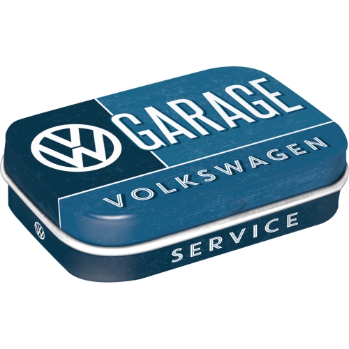 VW Bulli Pillen-Dose Bonbon-Box - VW Garage