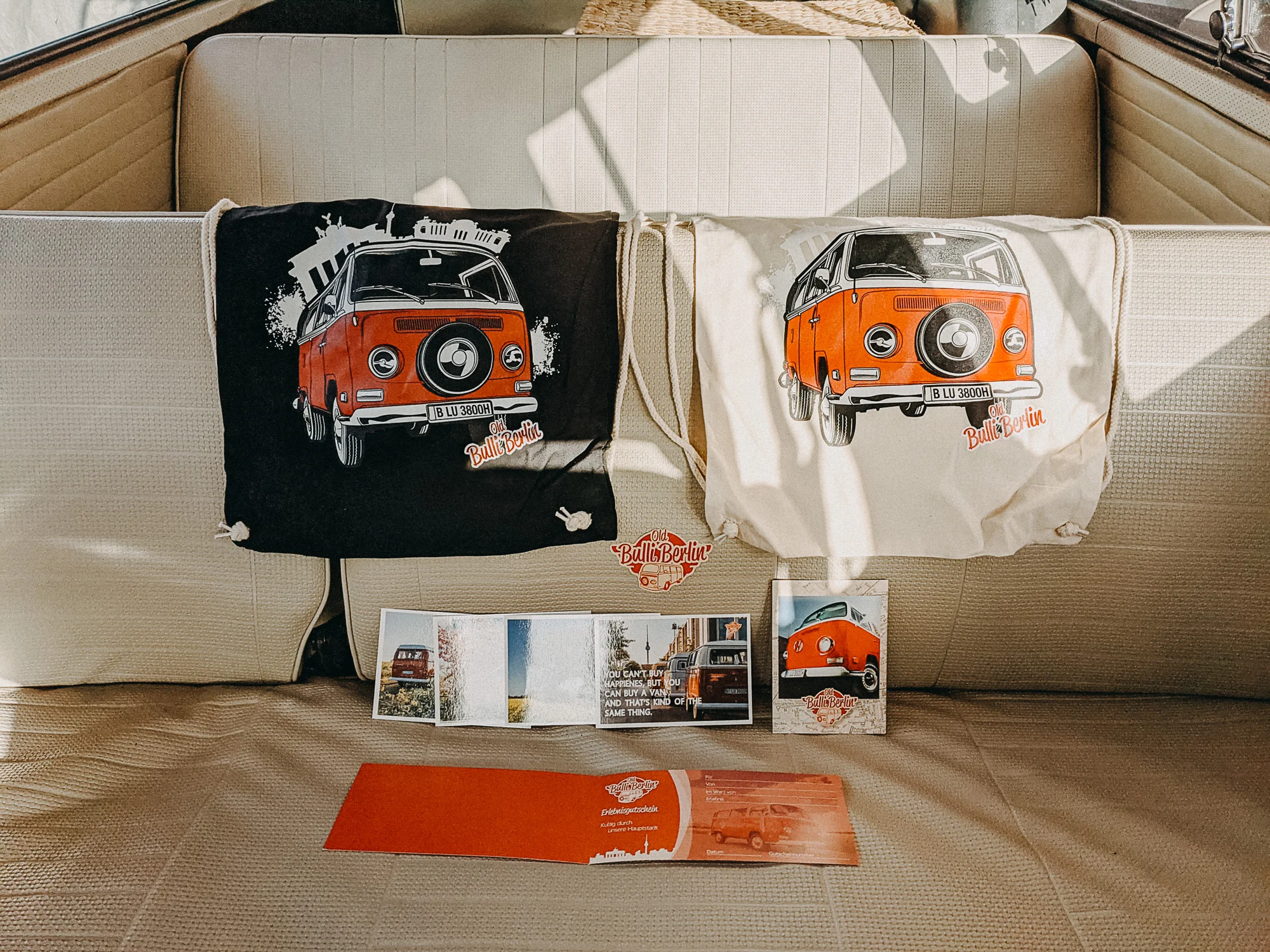 Old Bulli Berlin - Gutschein - Weihnachtsgeschenk - Bulli zum Verschenken